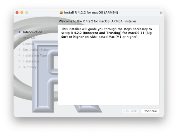 how to download r on mac
